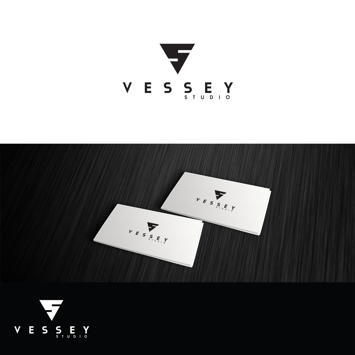 Logo Design by Senpachie for Vessey Studio | Design #5230389