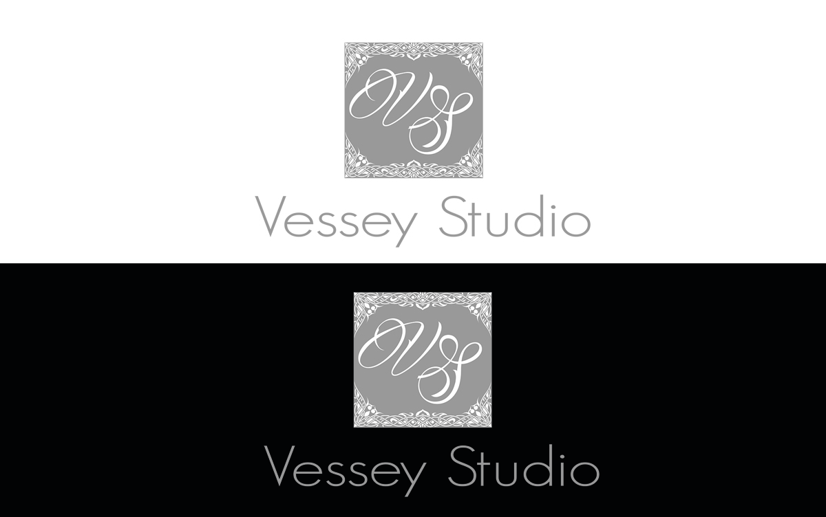 Logo Design by krokodila for Vessey Studio | Design #5232902