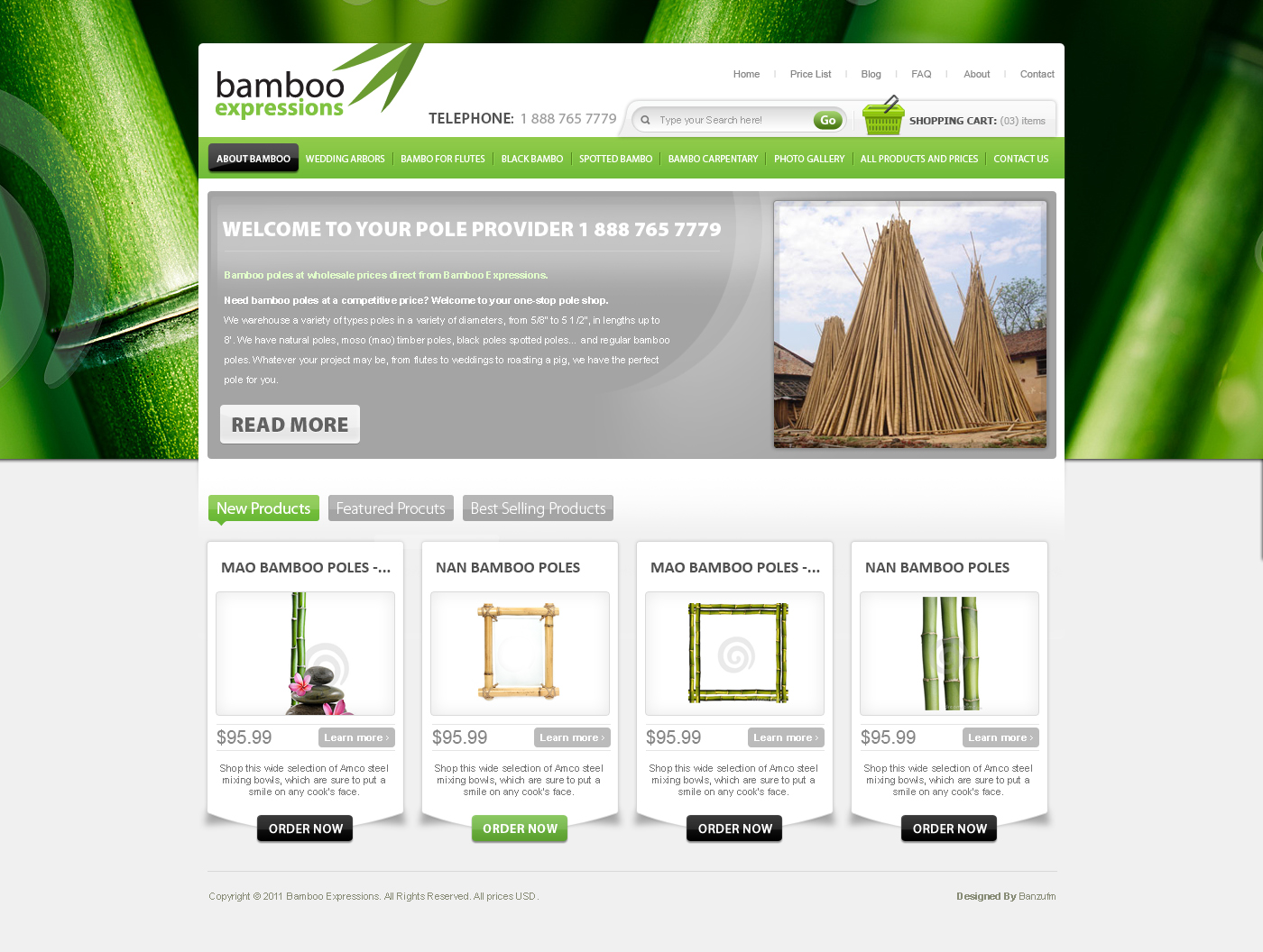 Web Design by Banzufm for this project | Design #281196