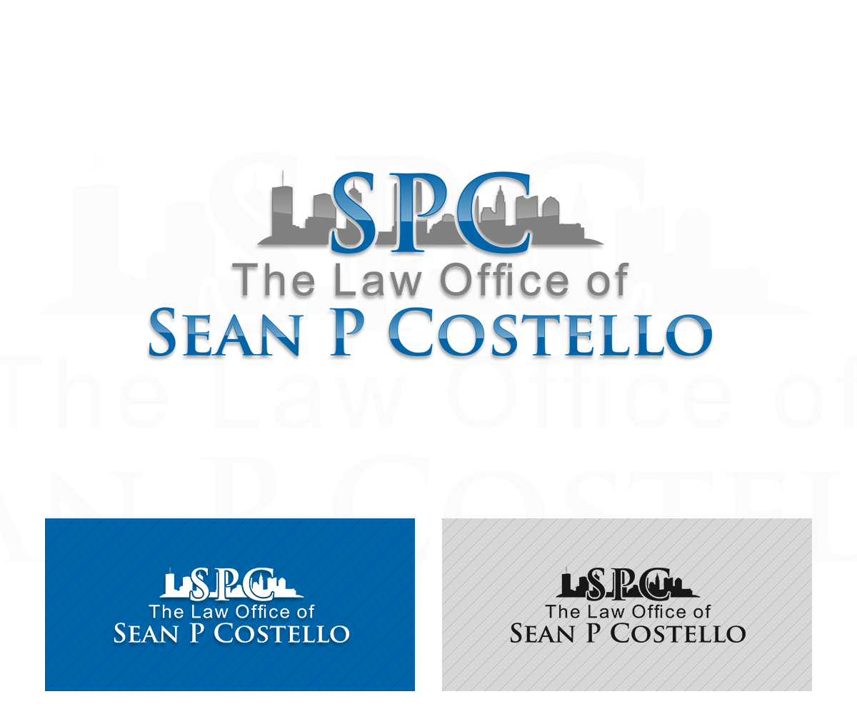 Logo Design by damian for The Law Office of Sean P. Costello, LLC | Design #5221108