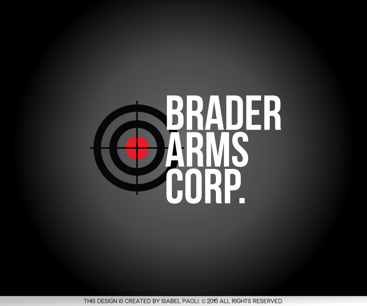 Logo Design by isabel paoli for Brader Arms Corp. | Design #5272356