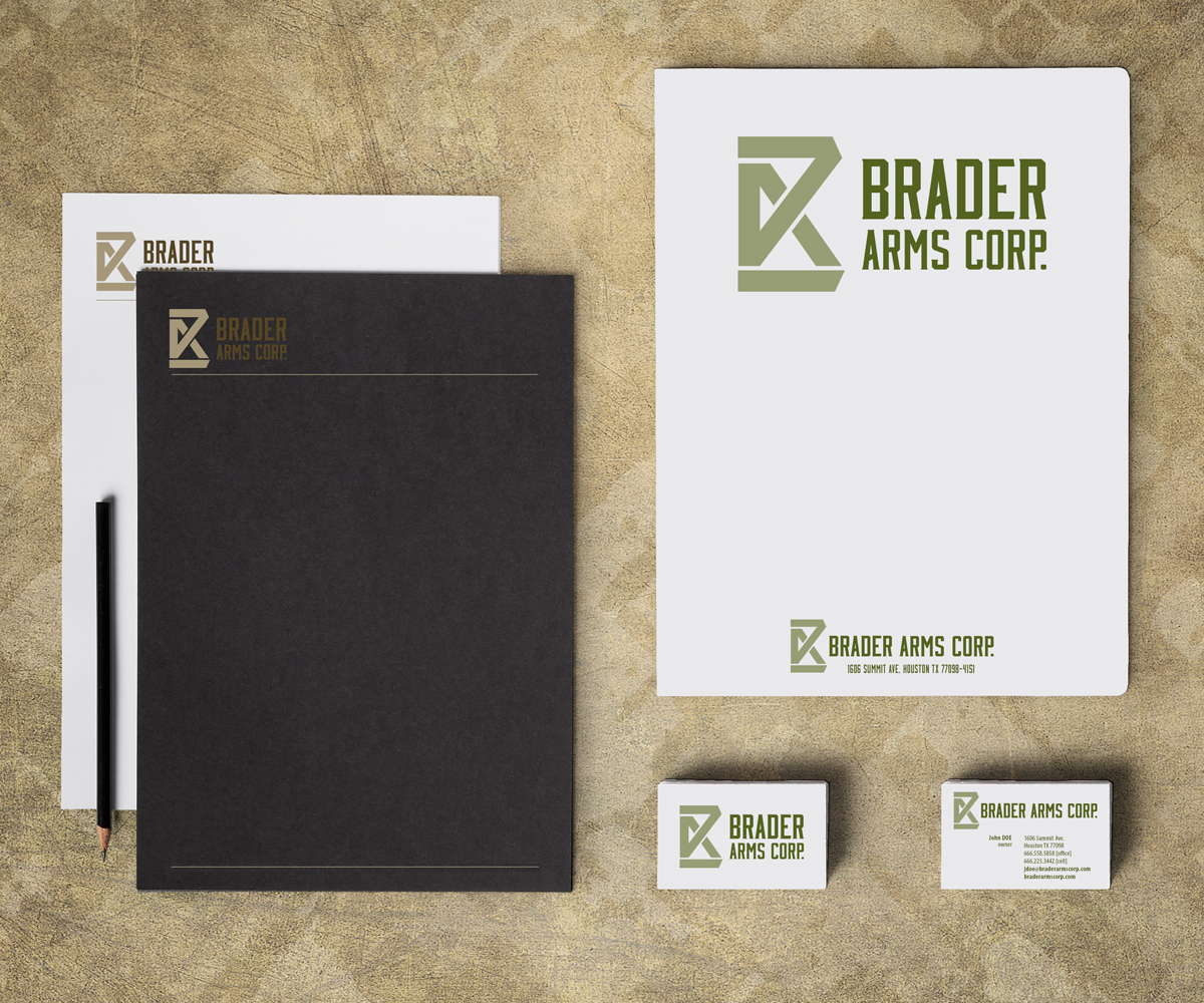 Logo Design by BRL for Brader Arms Corp. | Design #5270325