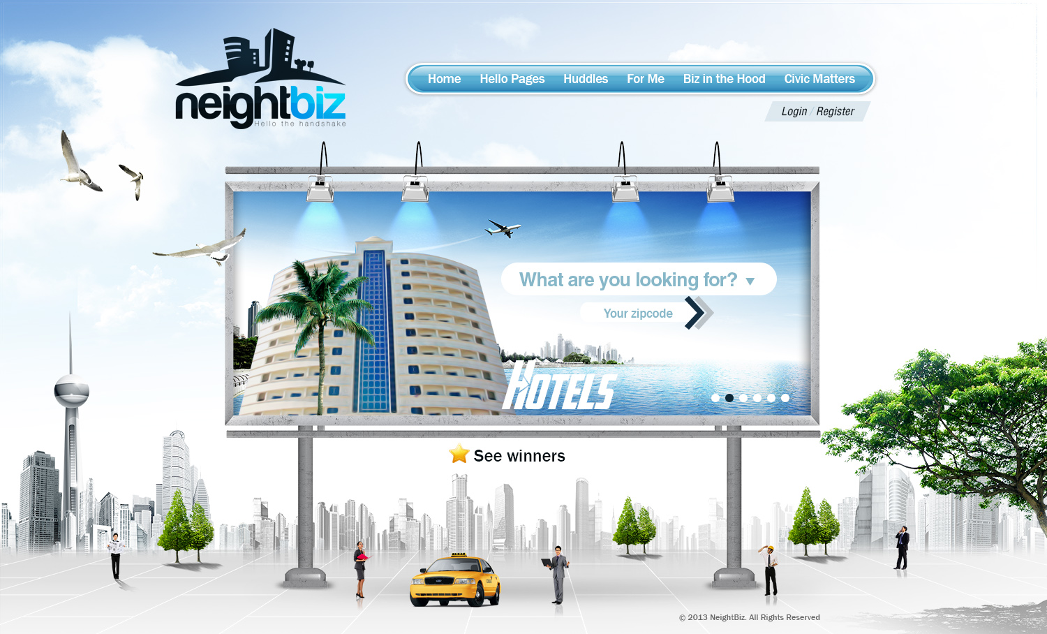 Web Design by Social Media Plus for Neighbiz (Pty) Ltd | Design #1516600