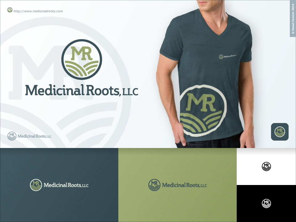Logo Design by Raoul Camion for Medicinal Roots, LLC. | Design #5268014