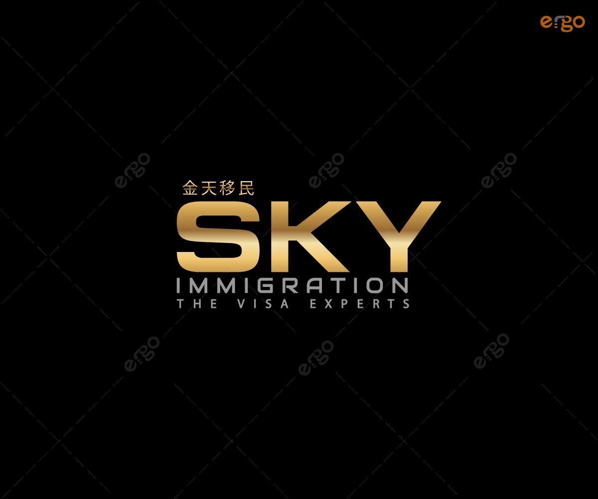 Logo Design by ergo™ for Sky Immigration  | Design #5223685