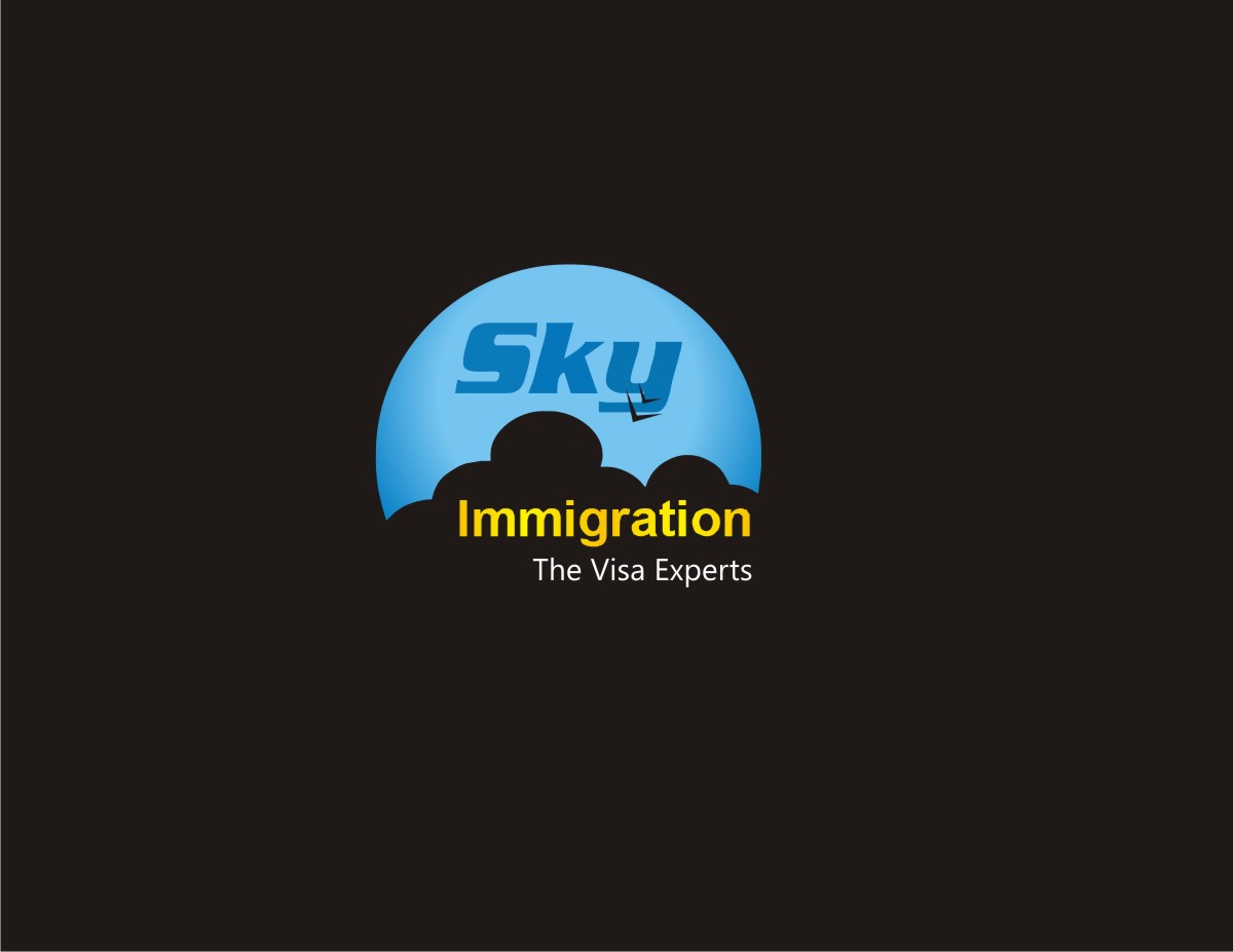 Logo Design by Sudhir Jhanjhot for Sky Immigration  | Design #5224739