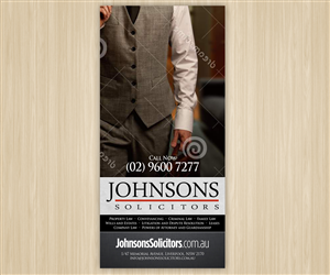 Diseño de Flyer por Brian Ellis para Johnsons Solicitors | Diseño: #5276673