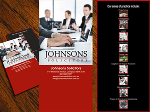 Flyer-Design von Yegeta für Johnsons Solicitors | Design: #5325979