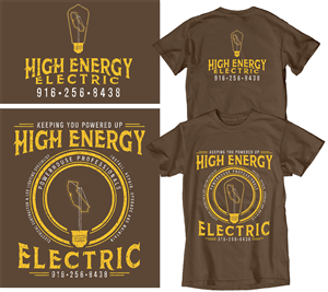 High Energy Electric  | T-Shirt-Design von CoffeeBreak88