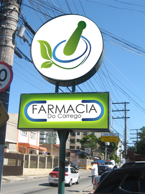 Brazilian Farmacia | Diseño de Señalética por Eddiey