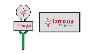 Brazilian Farmacia | Diseño de Señalética por Atemolesky