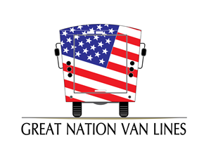 Logo Design by Nataly for Great Nation Van Lines | Design: #1490561