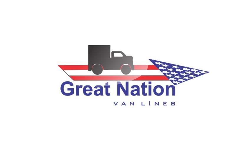 Logo Design by Adrian Burcin for Great Nation Van Lines | Design #1461388
