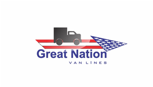 Logo Design by Adrian Burcin for Great Nation Van Lines | Design: #1461388