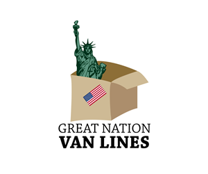Logo Design by Rakken for Great Nation Van Lines | Design: #1496108