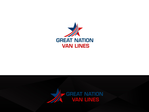 Logo-Design von damakyjr für Great Nation Van Lines | Design: #1485797