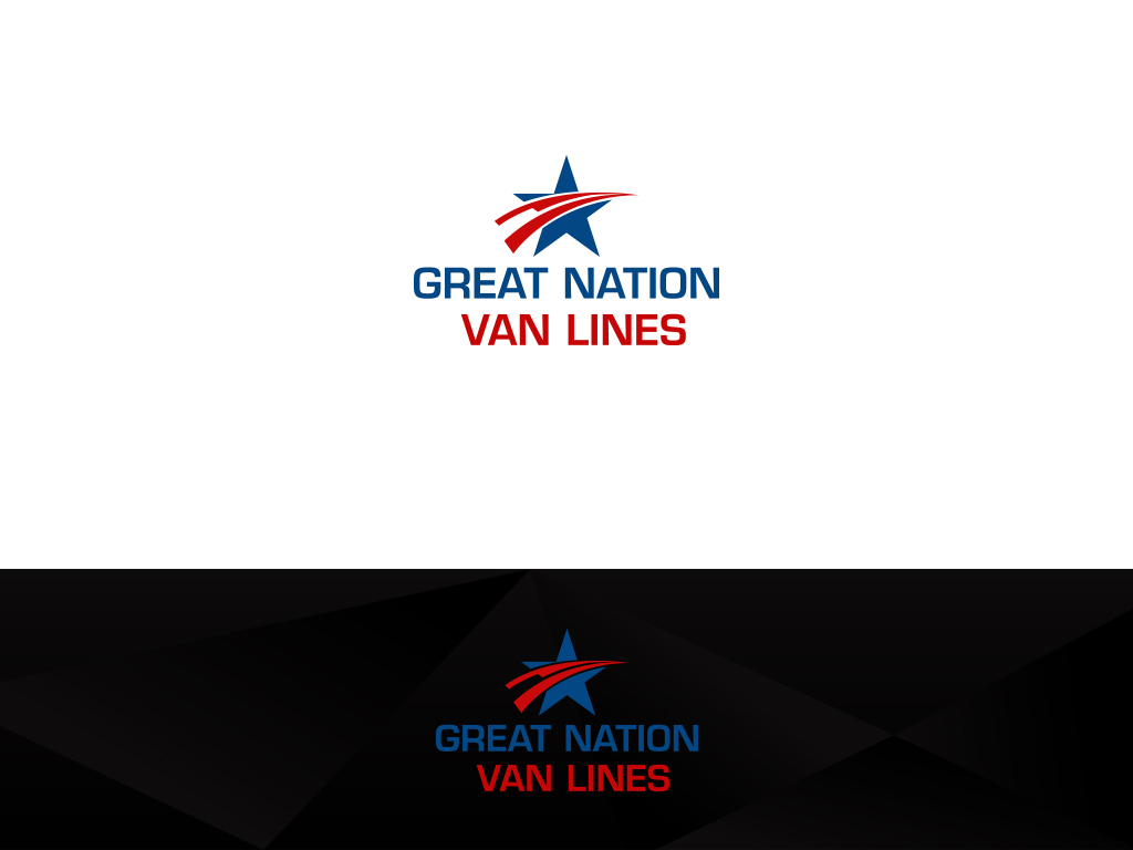 Logo Design by damakyjr for Great Nation Van Lines | Design #1485884