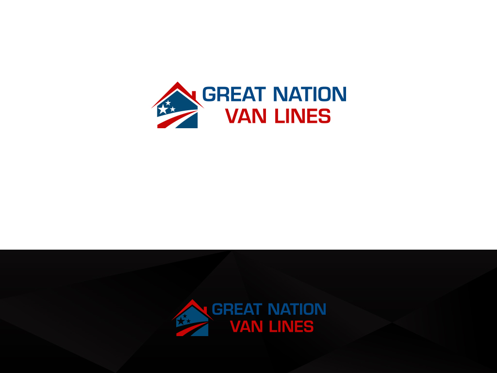 Logo Design by damakyjr for Great Nation Van Lines | Design #1493026