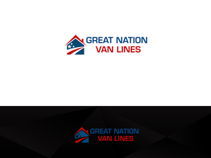 Logo-Design von damakyjr für Great Nation Van Lines | Design: #1493026