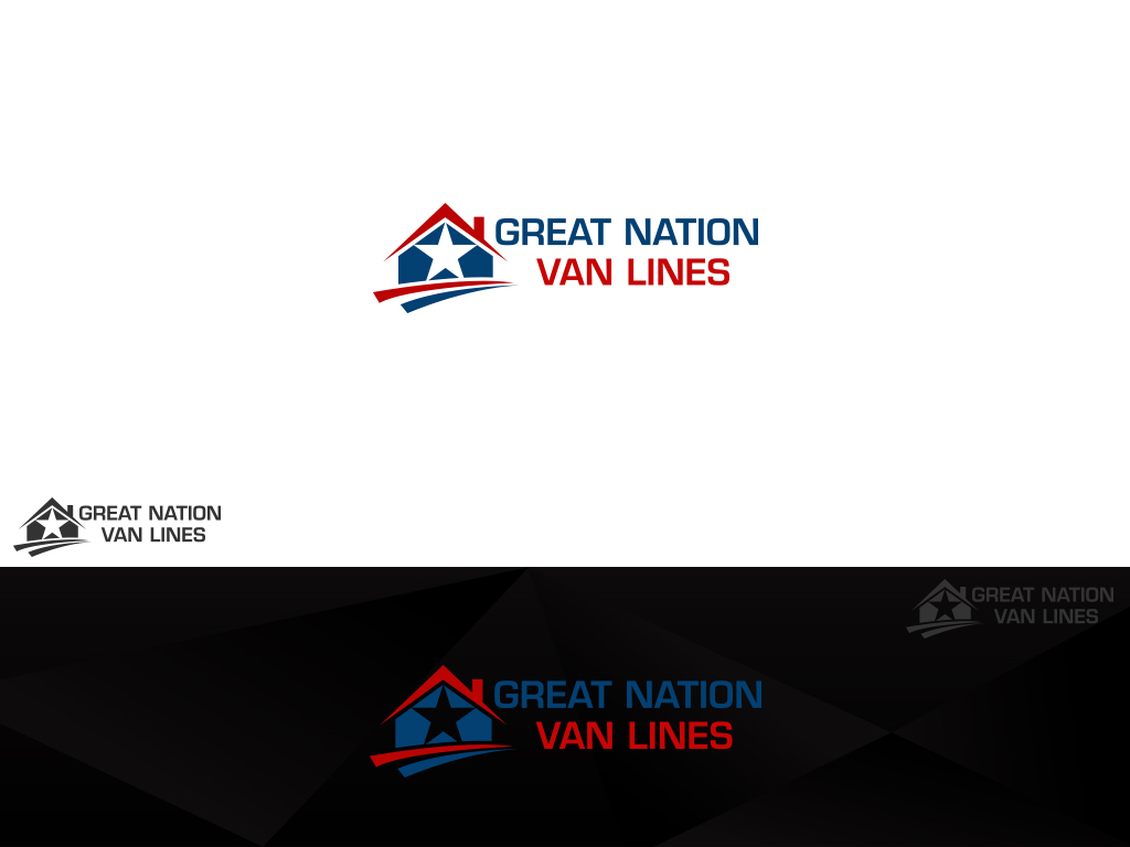 Logo-Design von damakyjr für Great Nation Van Lines | Design #1493062