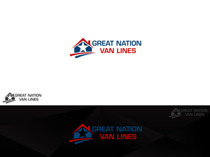 Logo-Design von damakyjr für Great Nation Van Lines | Design: #1493062
