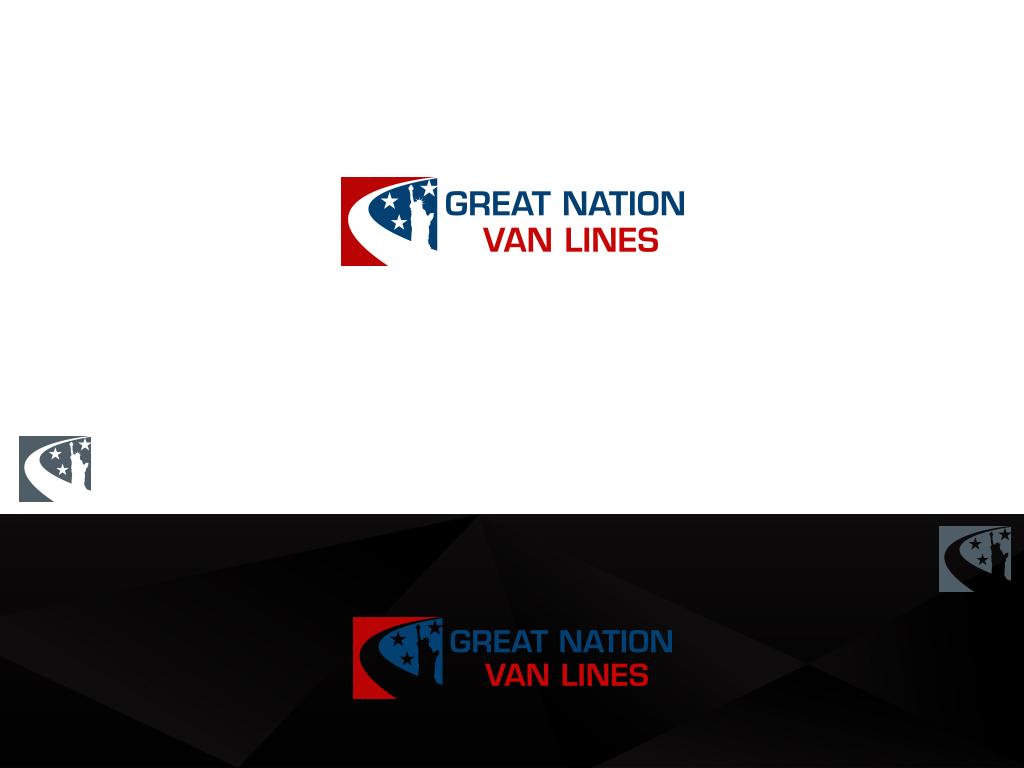 Logo Design by damakyjr for Great Nation Van Lines | Design #1493100