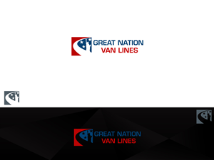 Logo-Design von damakyjr für Great Nation Van Lines | Design: #1493100