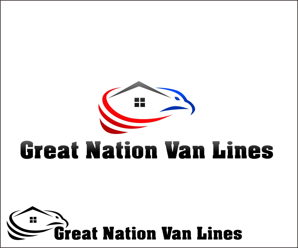 Logo Design by nokiarie for Great Nation Van Lines | Design #1534638