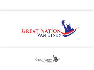 Logo-Design von creative.visuals für Great Nation Van Lines | Design: #1531721
