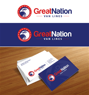 Logo-Design von creative.visuals für Great Nation Van Lines | Design: #1634199