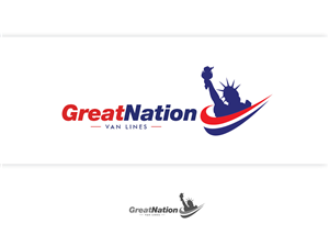 Logo-Design von creative.visuals für Great Nation Van Lines | Design: #1634532