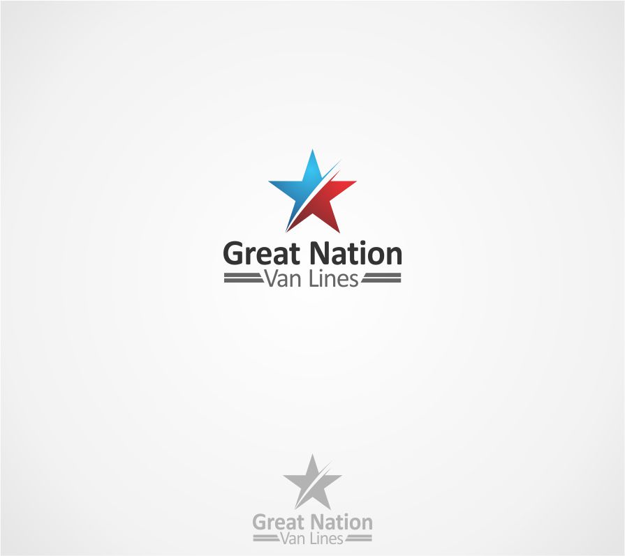Logo-Design von Naavyd für Great Nation Van Lines | Design #1570268