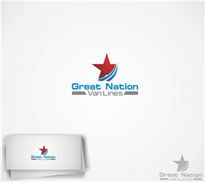 Logo-Design von Naavyd für Great Nation Van Lines | Design: #1570667
