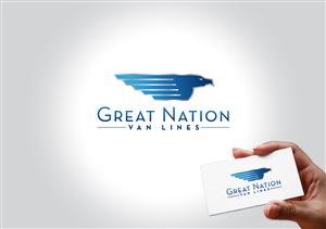 Logo Design by Bcreative for Great Nation Van Lines | Design: #1462997