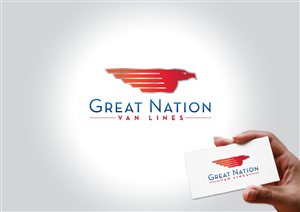Logo Design by Bcreative for Great Nation Van Lines | Design: #1462998
