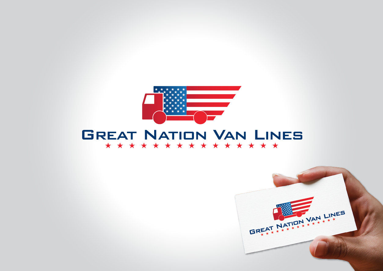 Logo Design by Bcreative for Great Nation Van Lines | Design #1462999