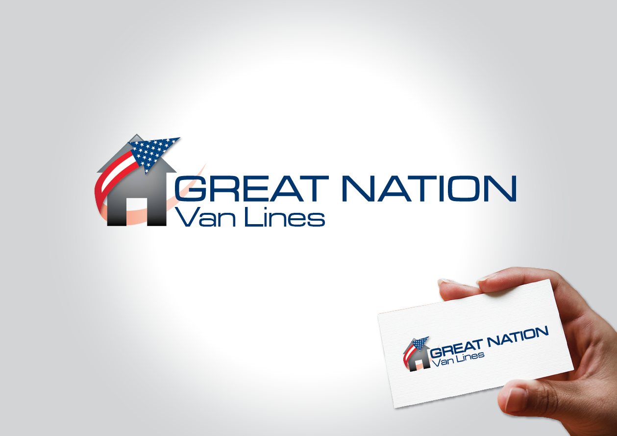 Logo Design by Bcreative for Great Nation Van Lines | Design #1463002