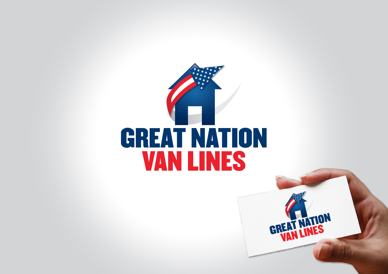 Logo Design by Bcreative for Great Nation Van Lines | Design #1463003