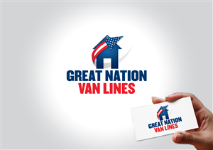 Logo Design by Bcreative for Great Nation Van Lines | Design: #1463003