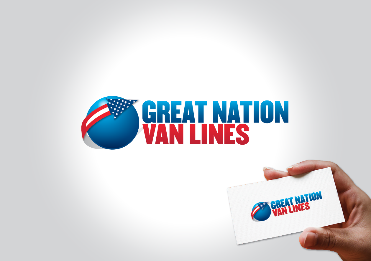 Diseño de Logo por Bcreative para Great Nation Van Lines | Diseño #1463006