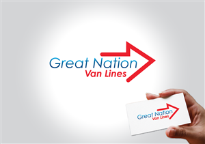 Logo Design by Bcreative for Great Nation Van Lines | Design: #1463015