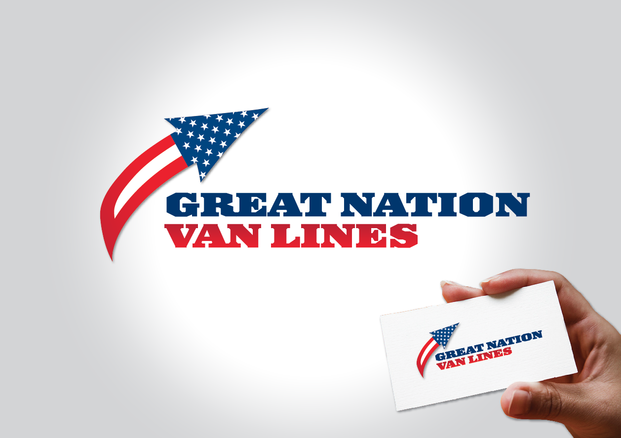 Logo Design by Bcreative for Great Nation Van Lines | Design #1463016