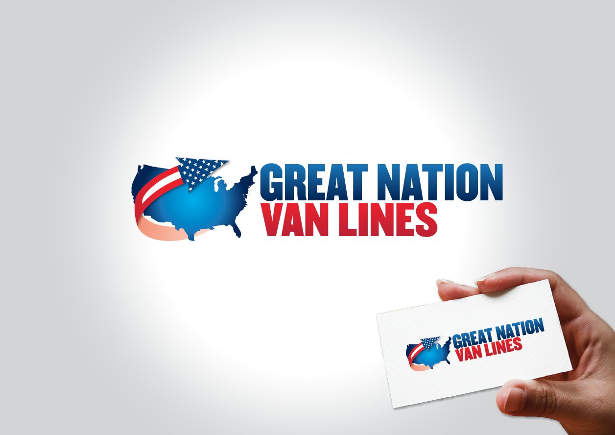 Logo Design by Bcreative for Great Nation Van Lines | Design #1466104