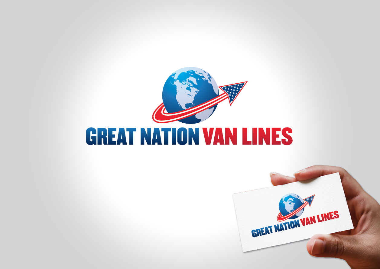 Logo Design by Bcreative for Great Nation Van Lines | Design #1466106