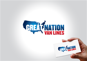 Logo Design by Bcreative for Great Nation Van Lines | Design: #1512302