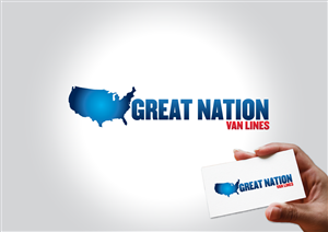 Logo Design by Bcreative for Great Nation Van Lines | Design: #1545844