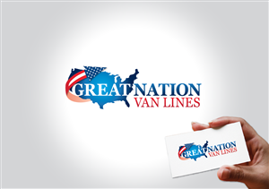 Logo Design by Bcreative for Great Nation Van Lines | Design: #1574095