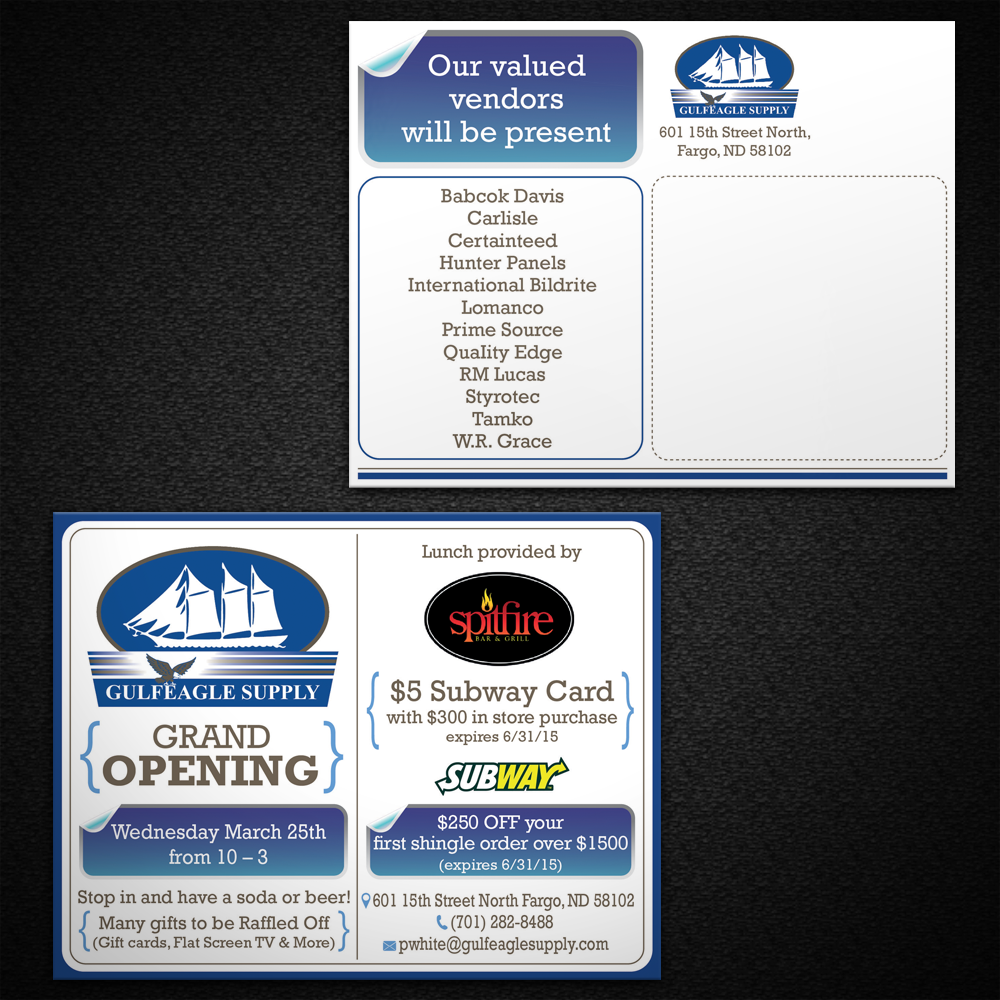 Postcard Design by Mon01 for this project | Design #5228417