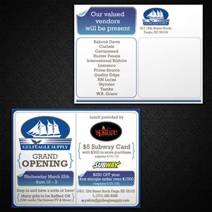 Grand Opening | Postcard Design by Mon01