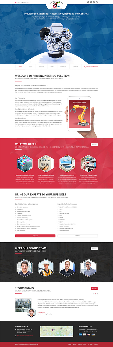 Web Design by Mayank Patel for Interly | Design #5244626